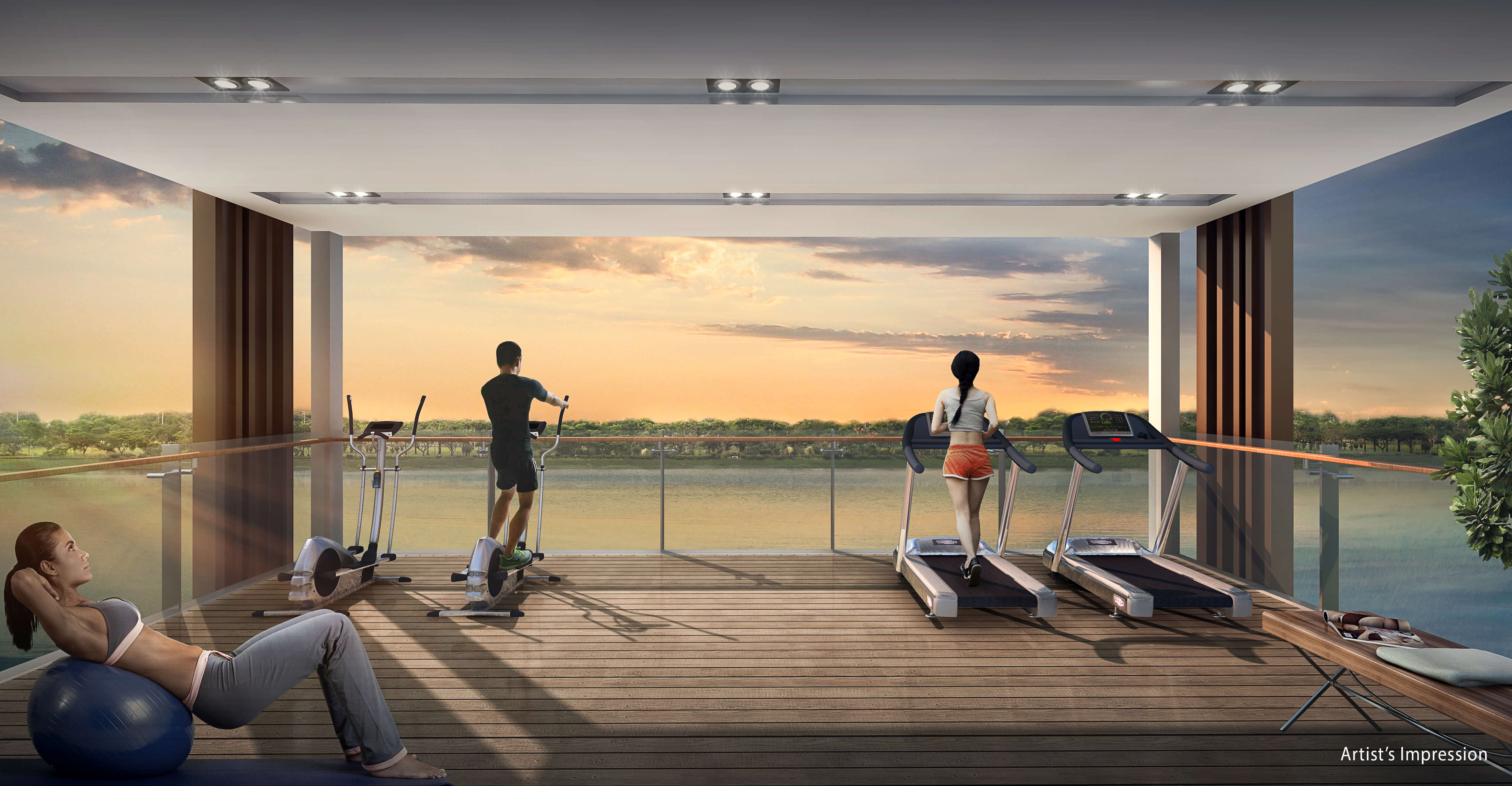 Kingsford Waterbay Gym View