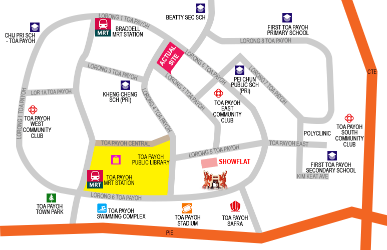 GEM Residences Location