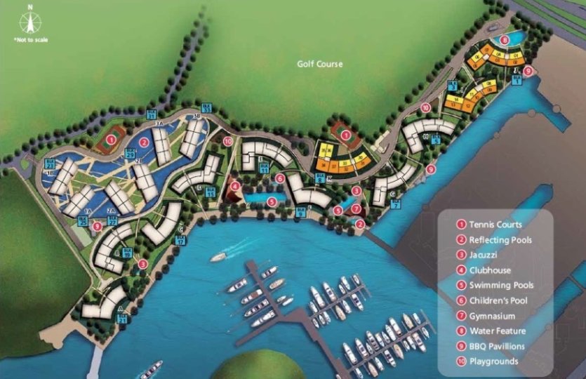 Reflections Site Plan